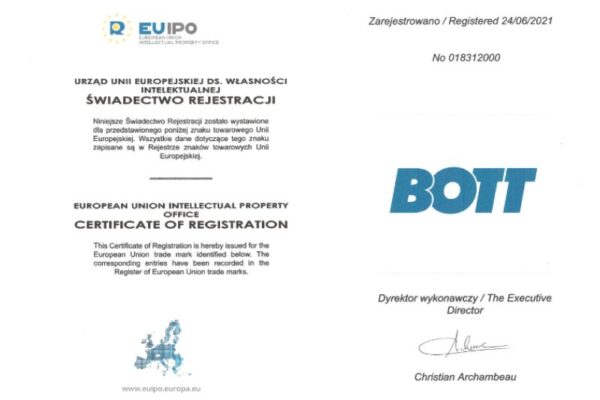 aktualności logo BOTT patent